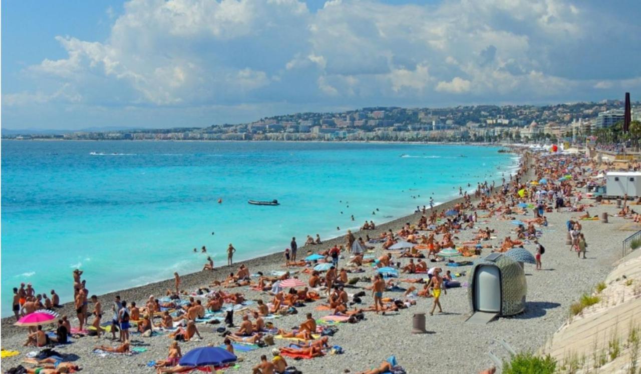 Domes Seaside Residence Piscine, Free Parking, Airport Tramway Nice Buitenkant foto